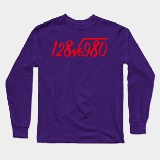 128ve980 I Love You Long Sleeve T-Shirt